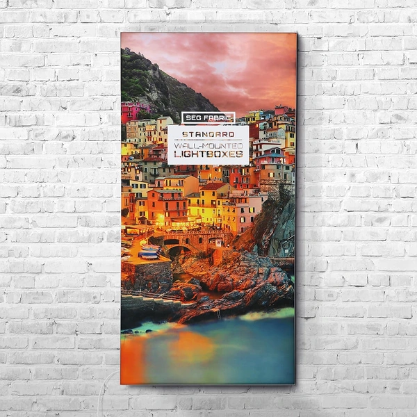 Standard SEG Wall Mounted Lightbox -  Lights Off